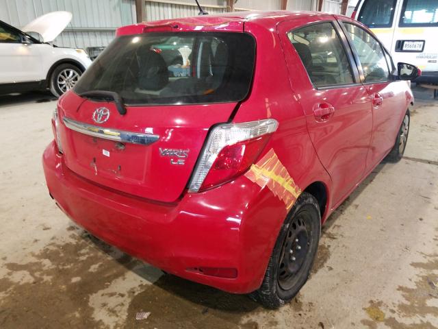 Photo 3 VIN: JTDKTUD34DD567807 - TOYOTA YARIS 