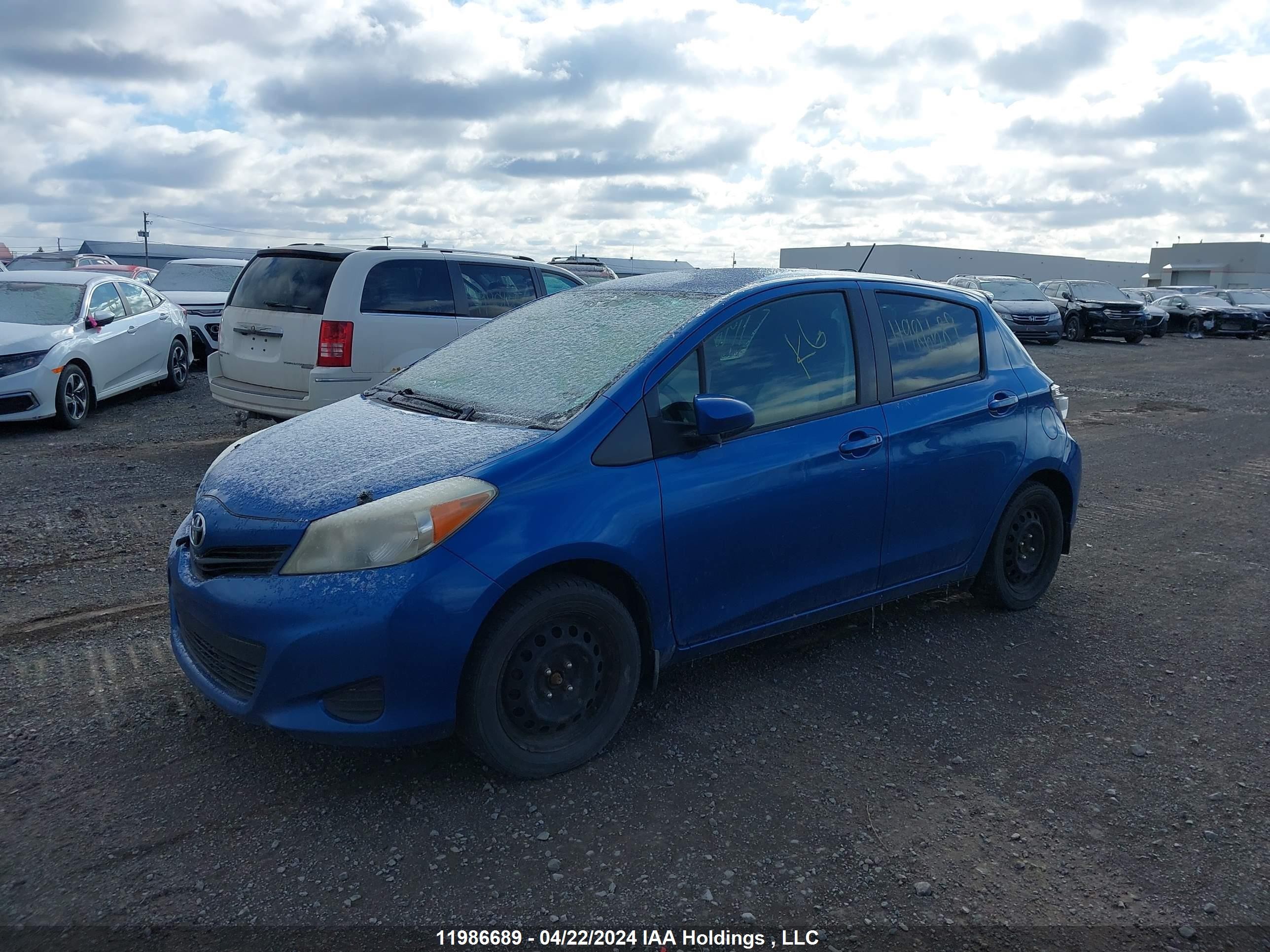 Photo 1 VIN: JTDKTUD35CD518209 - TOYOTA YARIS 