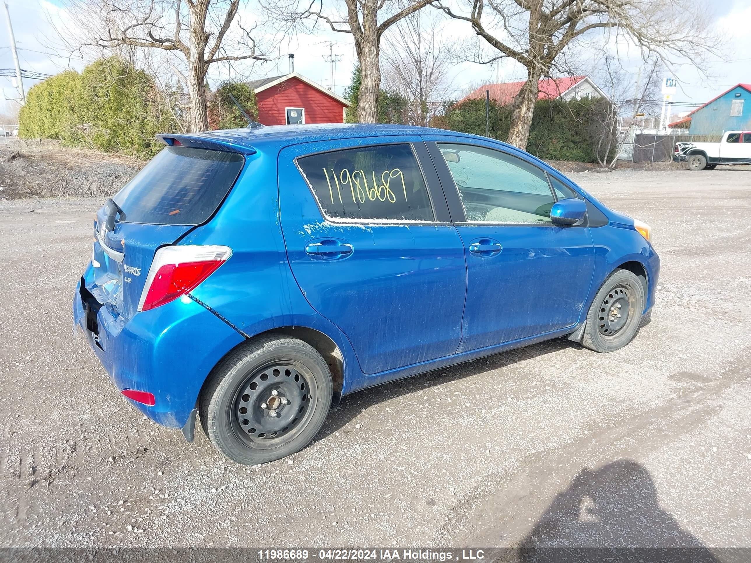 Photo 3 VIN: JTDKTUD35CD518209 - TOYOTA YARIS 