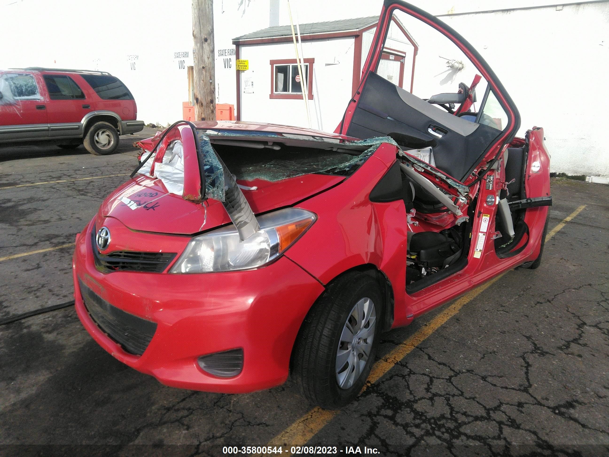 Photo 1 VIN: JTDKTUD35DD545492 - TOYOTA YARIS 