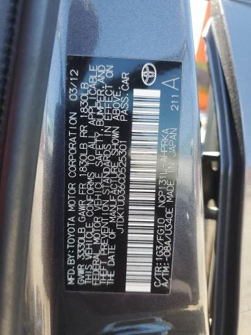 Photo 11 VIN: JTDKTUD36CD525301 - TOYOTA YARIS 