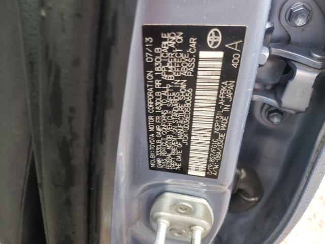 Photo 9 VIN: JTDKTUD36ED580656 - TOYOTA YARIS 