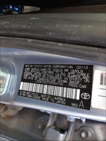 Photo 9 VIN: JTDKTUD37DD564156 - TOYOTA YARIS 