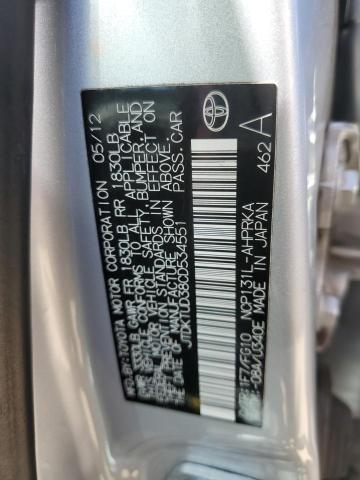 Photo 12 VIN: JTDKTUD38CD534551 - TOYOTA YARIS 