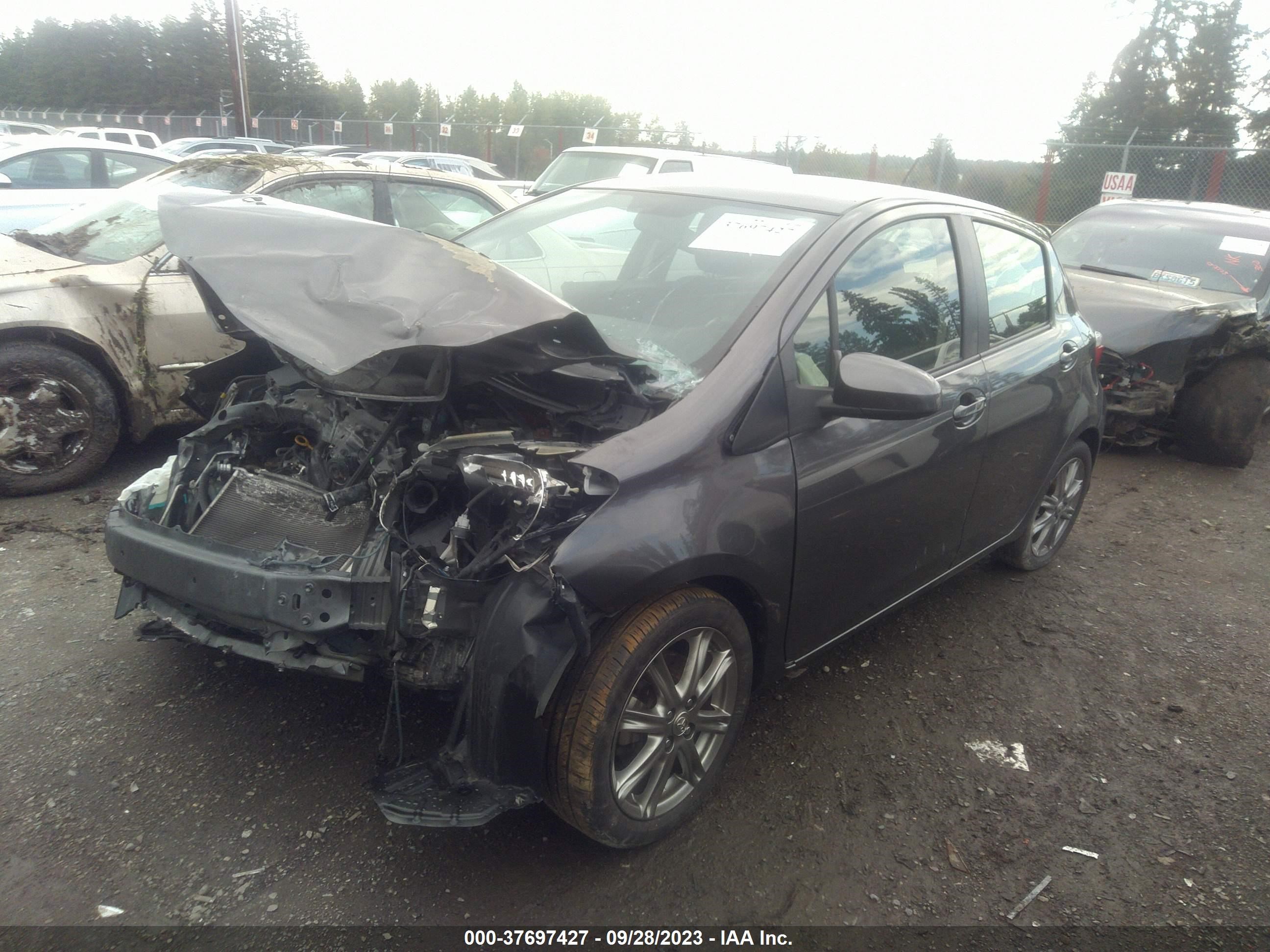 Photo 1 VIN: JTDKTUD38DD548936 - TOYOTA YARIS 