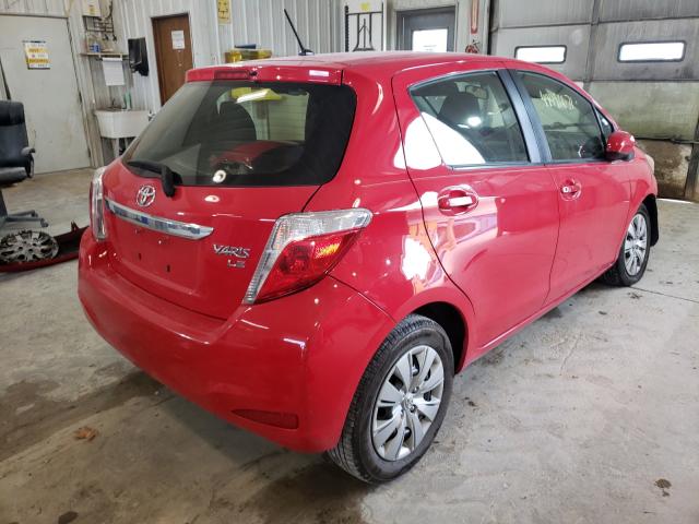 Photo 3 VIN: JTDKTUD38DD552226 - TOYOTA YARIS 