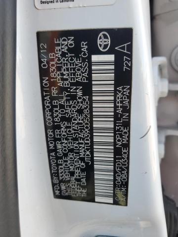 Photo 11 VIN: JTDKTUD39CD528354 - TOYOTA YARIS 