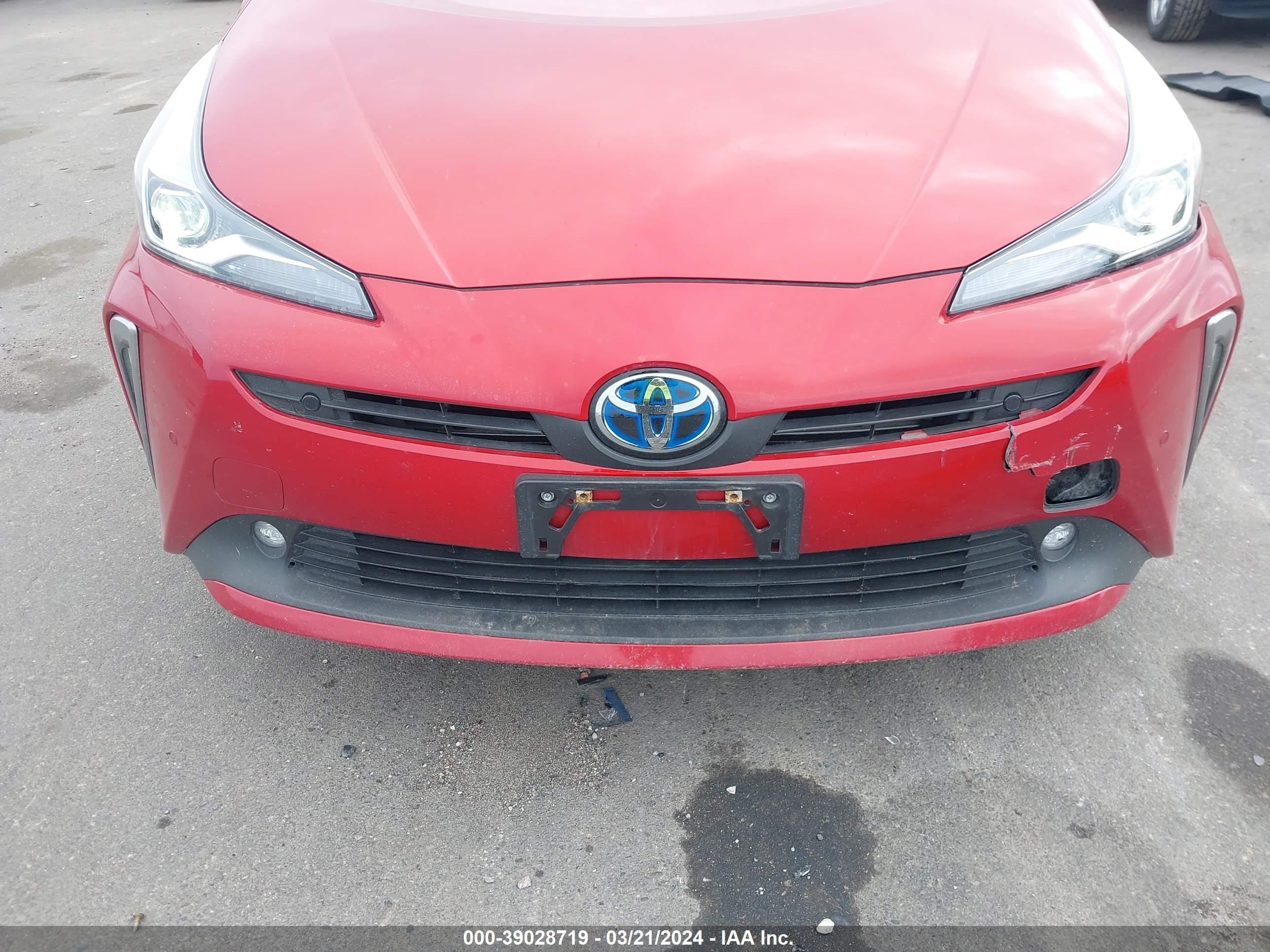 Photo 11 VIN: JTDL9MFU7N3038318 - TOYOTA PRIUS 