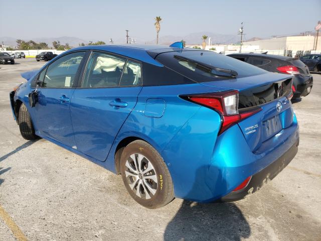 Photo 2 VIN: JTDL9MFU9M3025522 - TOYOTA PRIUS LE 