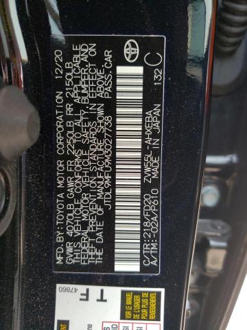 Photo 12 VIN: JTDL9MFU9M3027738 - TOYOTA PRIUS LE 