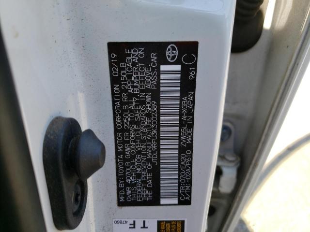 Photo 12 VIN: JTDL9RFU3K3002389 - TOYOTA PRIUS 