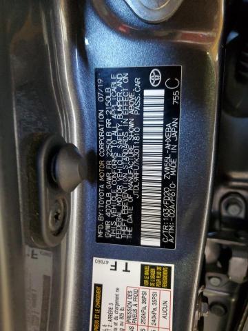 Photo 12 VIN: JTDL9RFU7K3011810 - TOYOTA PRIUS 