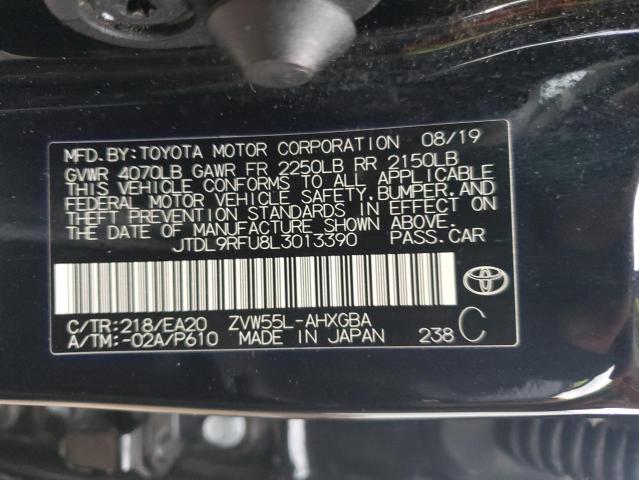 Photo 12 VIN: JTDL9RFU8L3013390 - TOYOTA PRIUS LE 