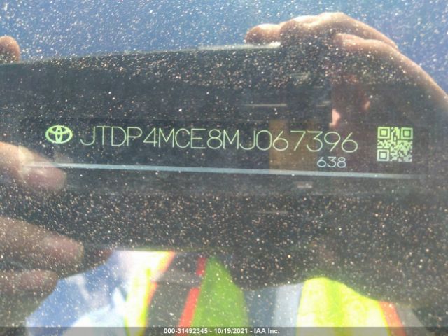 Photo 8 VIN: JTDP4MCE8MJ067396 - TOYOTA COROLLA 