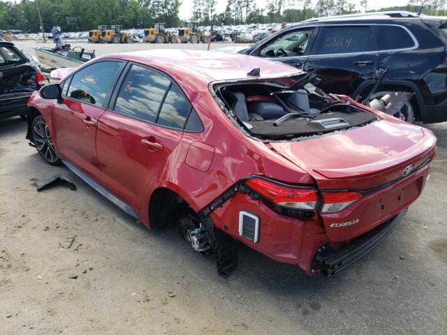 Photo 2 VIN: JTDS4MCE7MJ058599 - TOYOTA COROLLA SE 