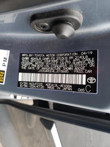 Photo 9 VIN: JTDS4RCE4LJ018685 - TOYOTA COROLLA SE 