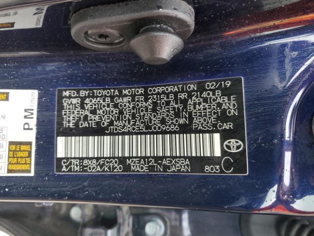 Photo 11 VIN: JTDS4RCE5LJ009686 - TOYOTA COROLLA SE 