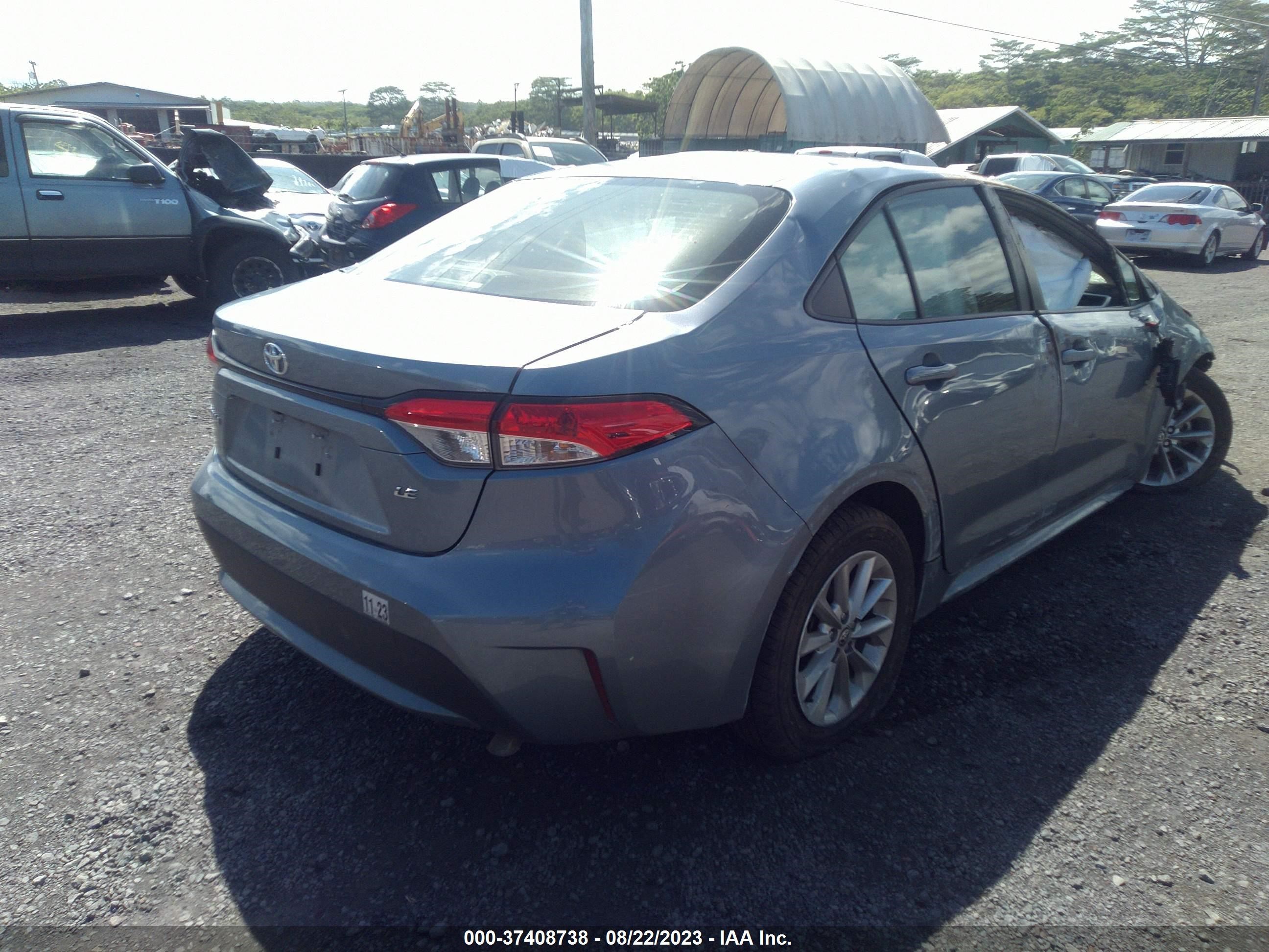 Photo 3 VIN: JTDVPMAE7NJ209207 - TOYOTA COROLLA 