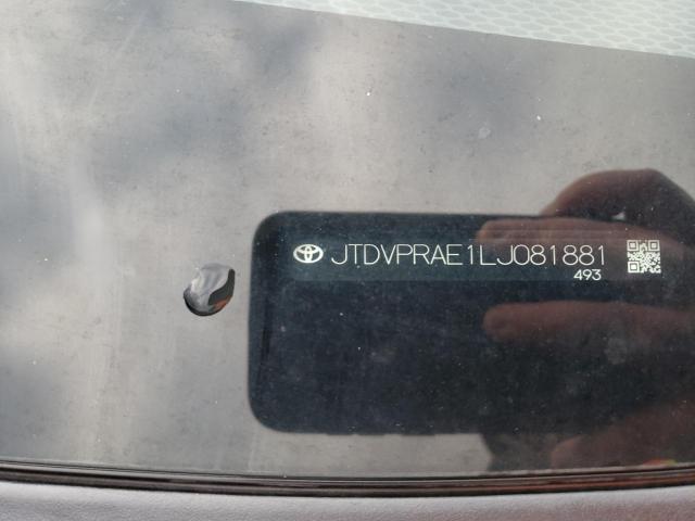 Photo 11 VIN: JTDVPRAE1LJ081881 - TOYOTA COROLLA LE 