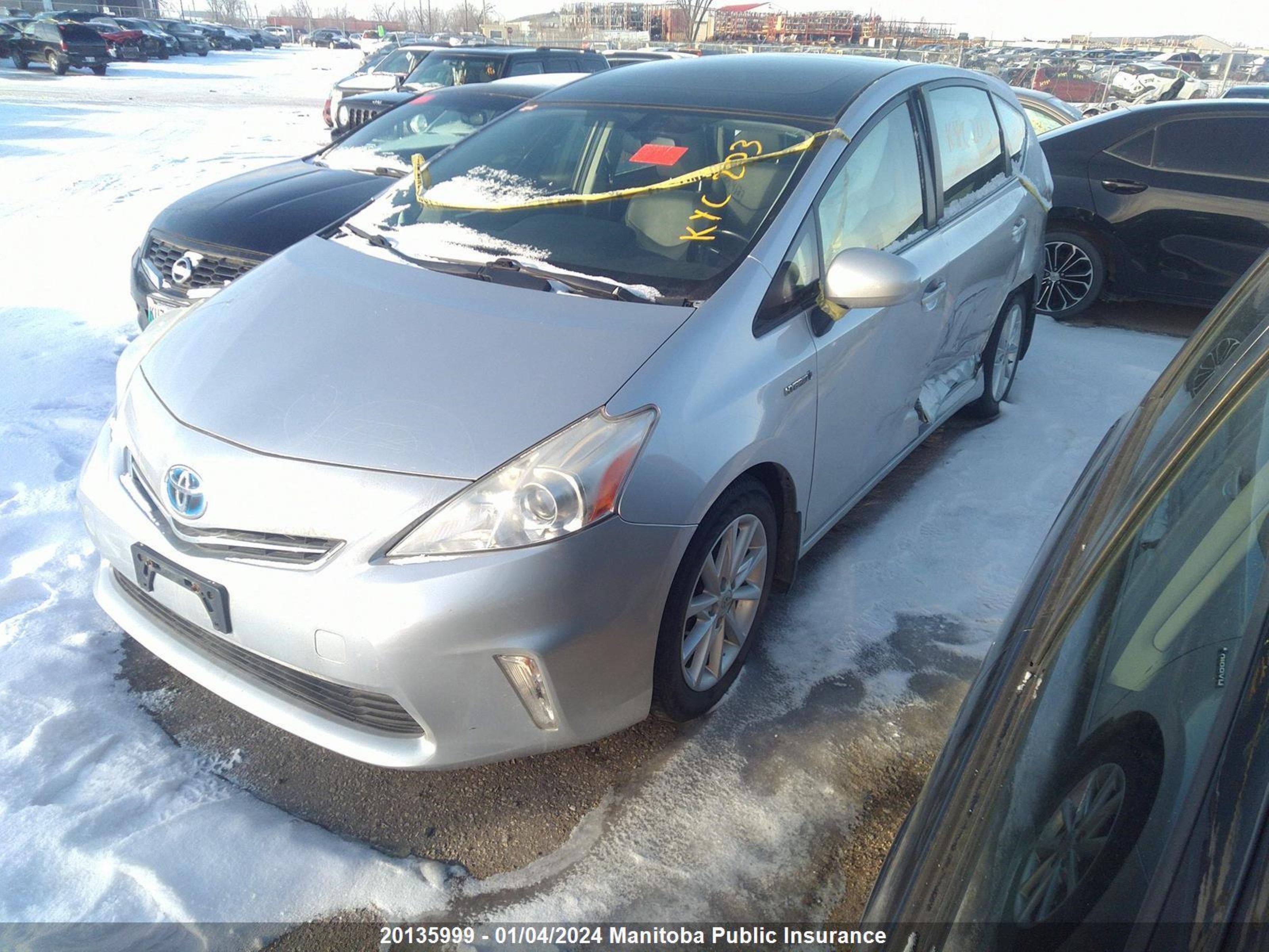 Photo 1 VIN: JTDZN3EU0C3078660 - TOYOTA PRIUS V (+) 