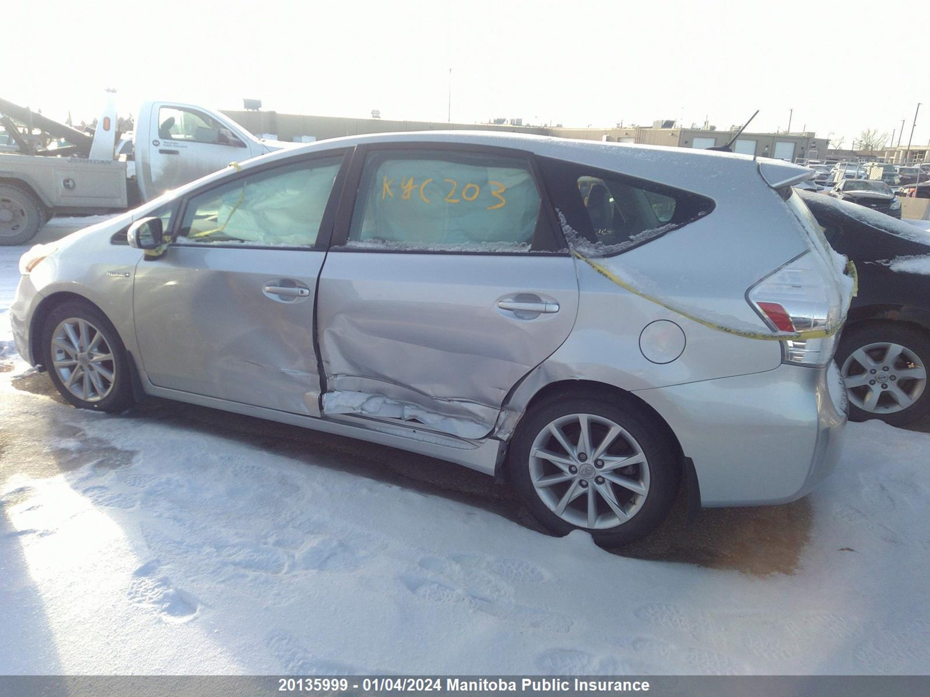 Photo 5 VIN: JTDZN3EU0C3078660 - TOYOTA PRIUS V (+) 