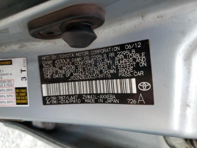 Photo 9 VIN: JTDZN3EU0C3149176 - TOYOTA PRIUS V 