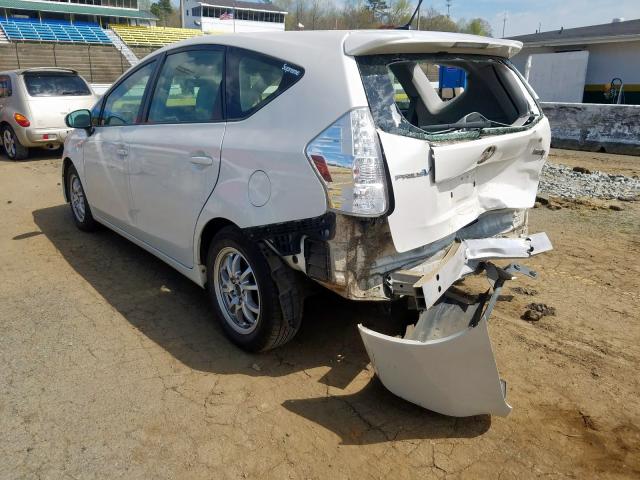 Photo 2 VIN: JTDZN3EU0D3225321 - TOYOTA PRIUS V 