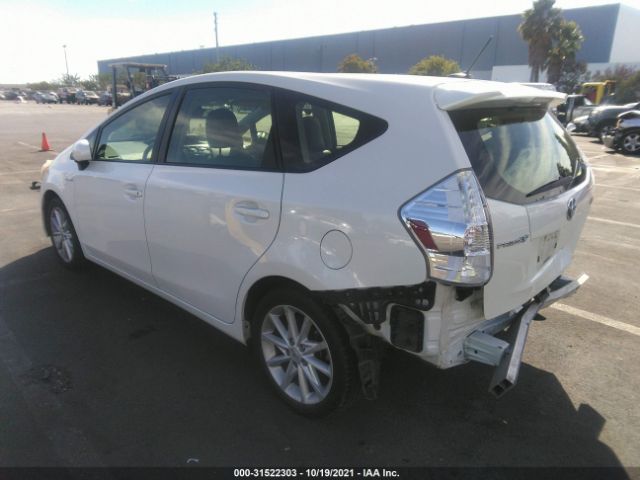 Photo 2 VIN: JTDZN3EU0D3260537 - TOYOTA PRIUS V 