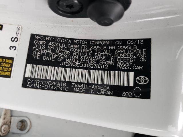 Photo 11 VIN: JTDZN3EU0D3278312 - TOYOTA PRIUS V 