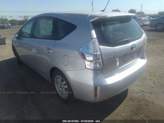 Photo 2 VIN: JTDZN3EU0D3284370 - TOYOTA PRIUS V 