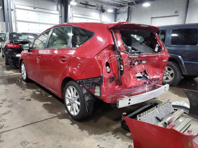 Photo 2 VIN: JTDZN3EU0E3341555 - TOYOTA PRIUS V 