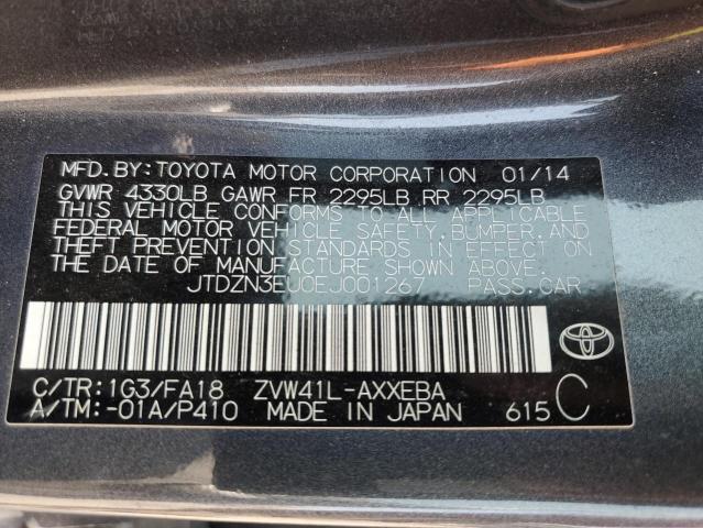 Photo 12 VIN: JTDZN3EU0EJ001267 - TOYOTA PRIUS V 