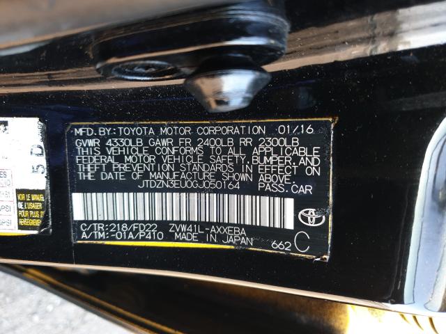 Photo 9 VIN: JTDZN3EU0GJ050164 - TOYOTA PRIUS V 