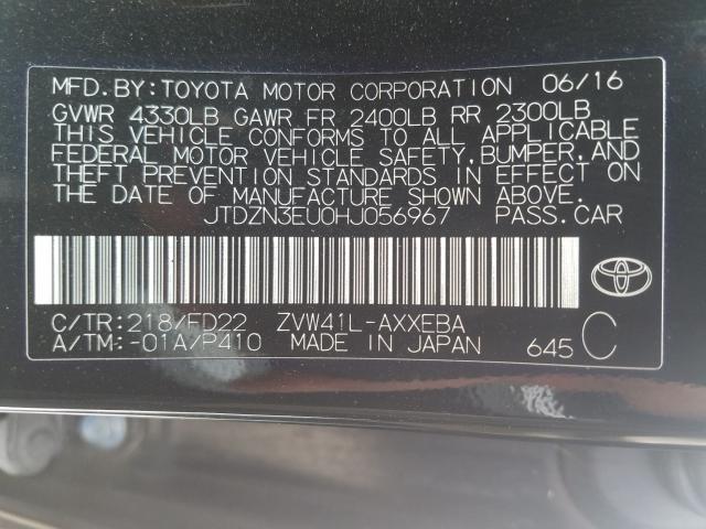 Photo 9 VIN: JTDZN3EU0HJ056967 - TOYOTA PRIUS V 