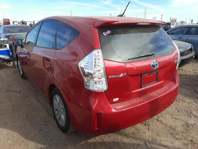 Photo 2 VIN: JTDZN3EU1C3051600 - TOYOTA PRIUS V 