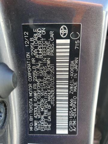 Photo 12 VIN: JTDZN3EU1D3212531 - TOYOTA PRIUS V 