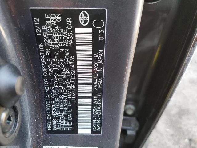 Photo 11 VIN: JTDZN3EU1D3214876 - TOYOTA PRIUS 