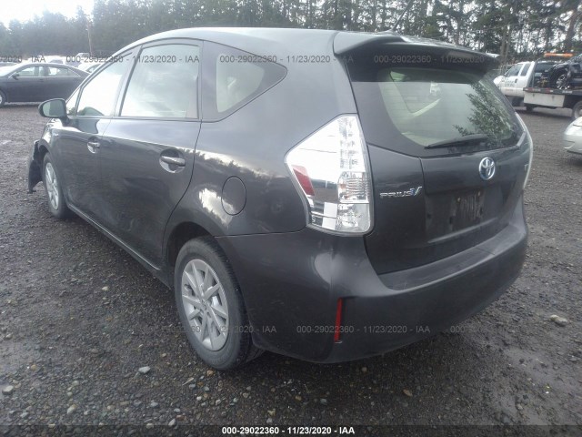 Photo 2 VIN: JTDZN3EU1D3263317 - TOYOTA PRIUS V 