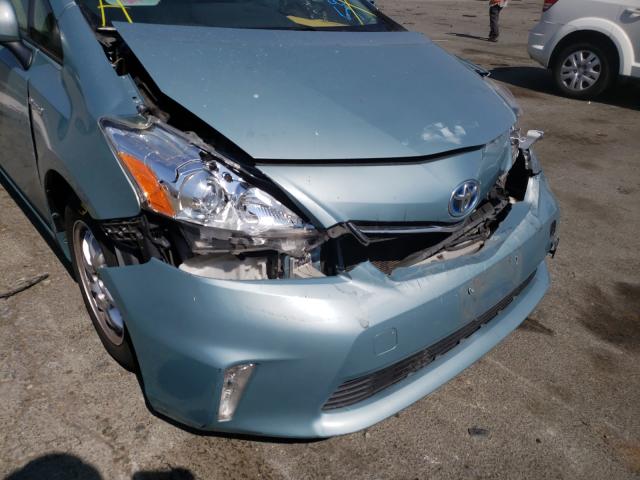 Photo 8 VIN: JTDZN3EU1EJ008020 - TOYOTA PRIUS V 