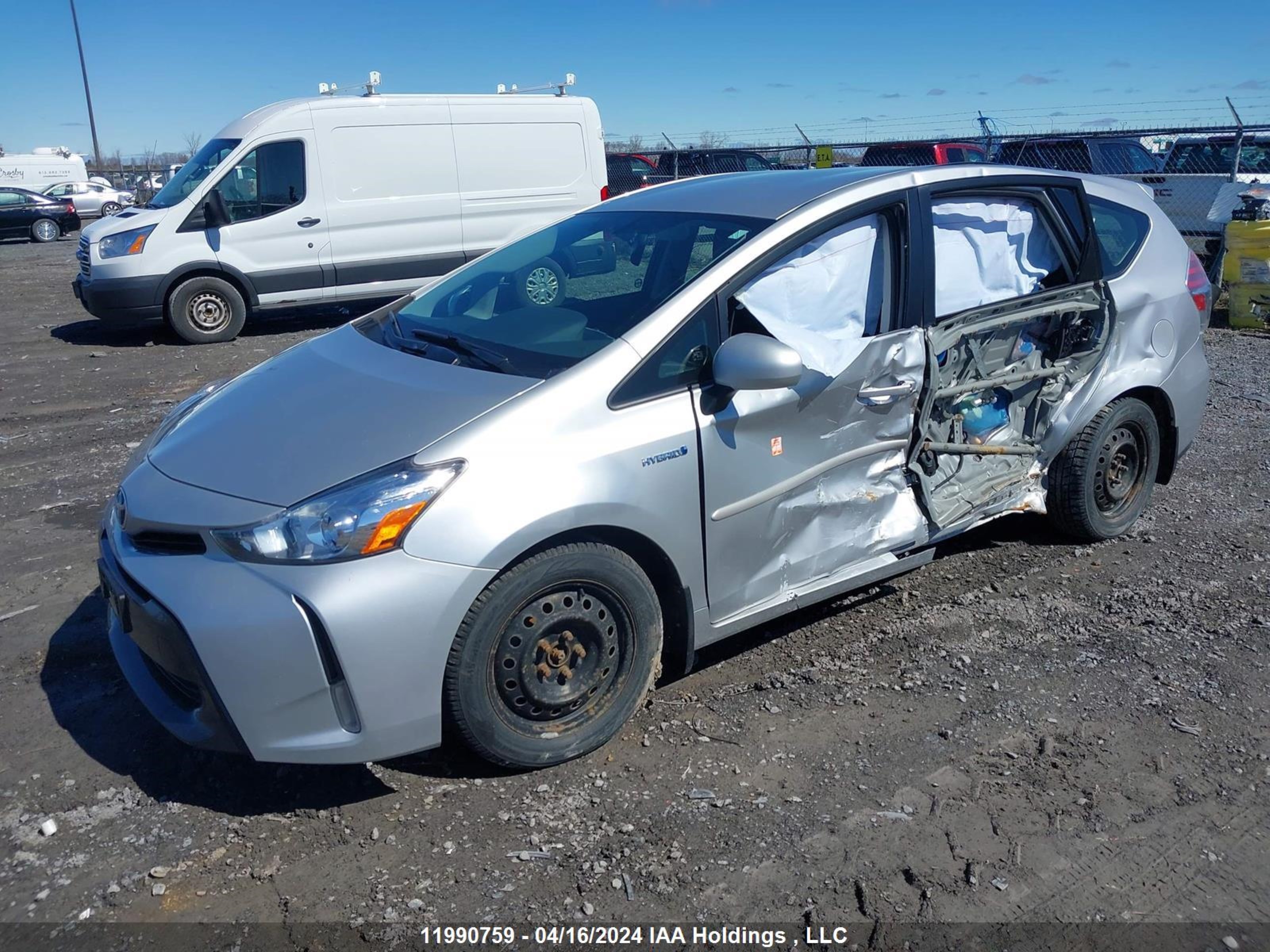 Photo 1 VIN: JTDZN3EU1HJ056797 - TOYOTA PRIUS V (+) 