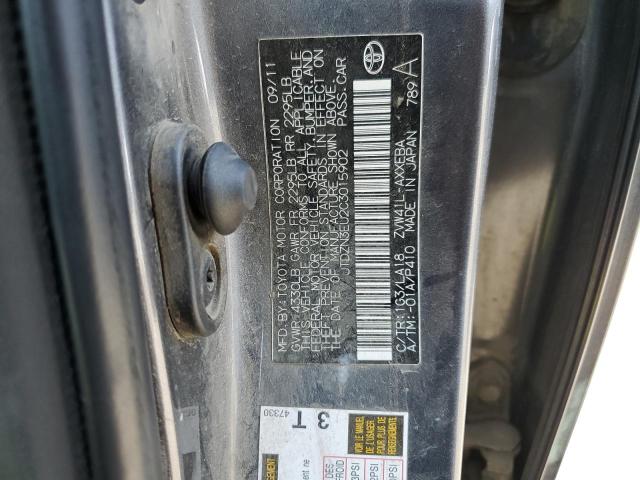 Photo 11 VIN: JTDZN3EU2C3015902 - TOYOTA PRIUS V 