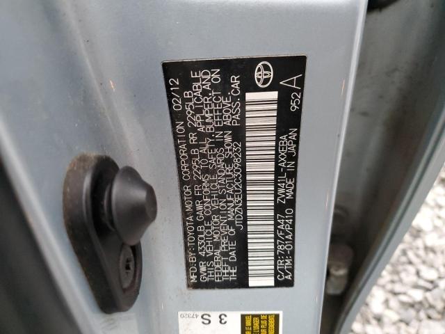 Photo 11 VIN: JTDZN3EU2C3098232 - TOYOTA PRIUS 