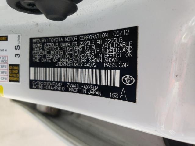 Photo 12 VIN: JTDZN3EU2C3144092 - TOYOTA PRIUS 