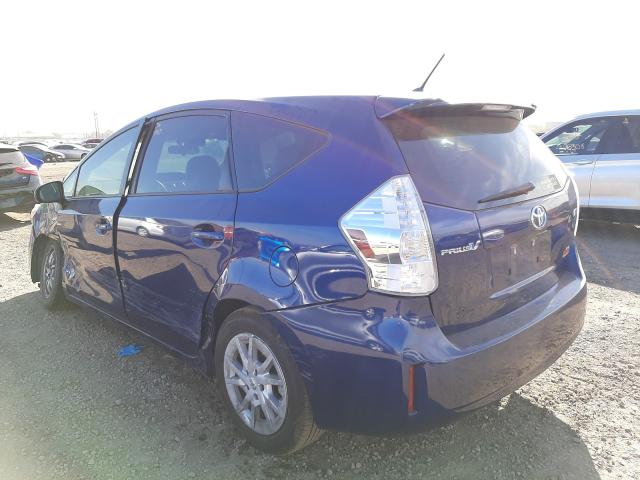 Photo 2 VIN: JTDZN3EU2D3205829 - TOYOTA PRIUS V 