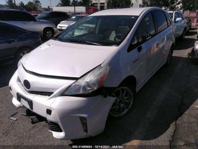 Photo 1 VIN: JTDZN3EU2D3285536 - TOYOTA PRIUS V 