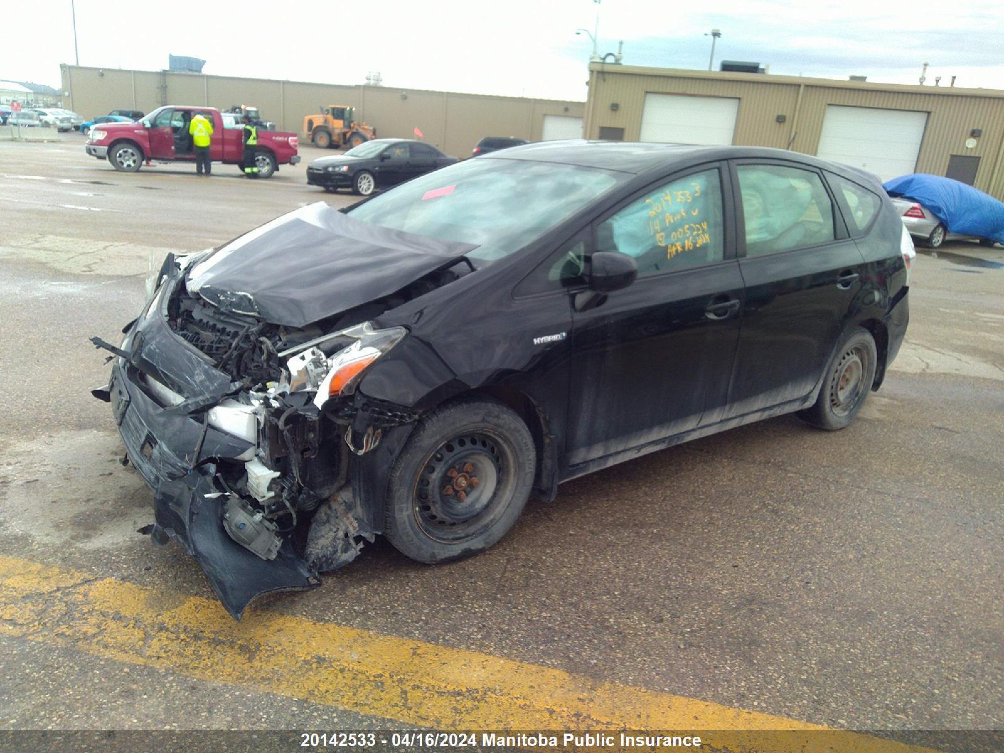 Photo 1 VIN: JTDZN3EU2EJ005224 - TOYOTA PRIUS V (+) 