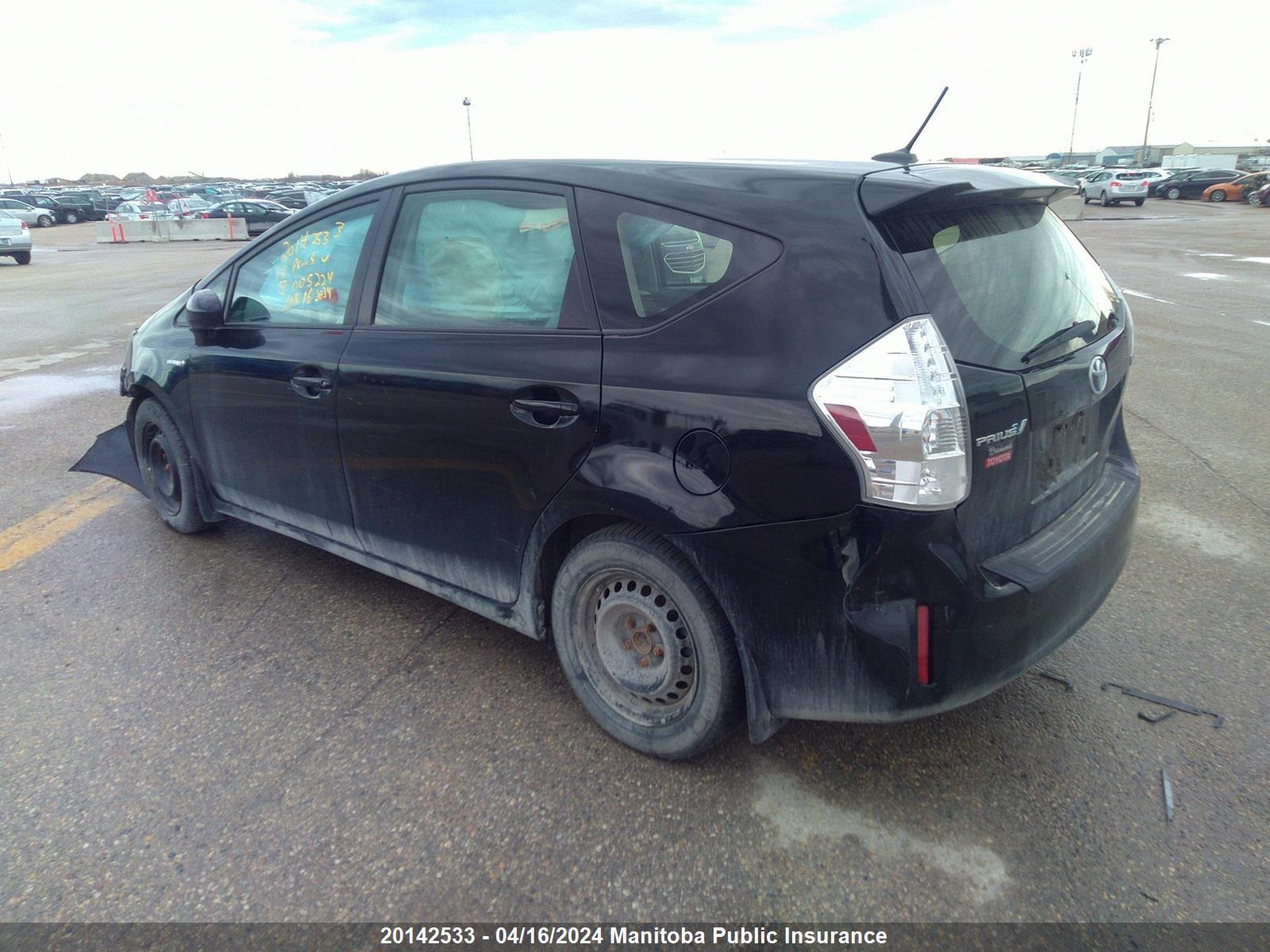 Photo 2 VIN: JTDZN3EU2EJ005224 - TOYOTA PRIUS V (+) 