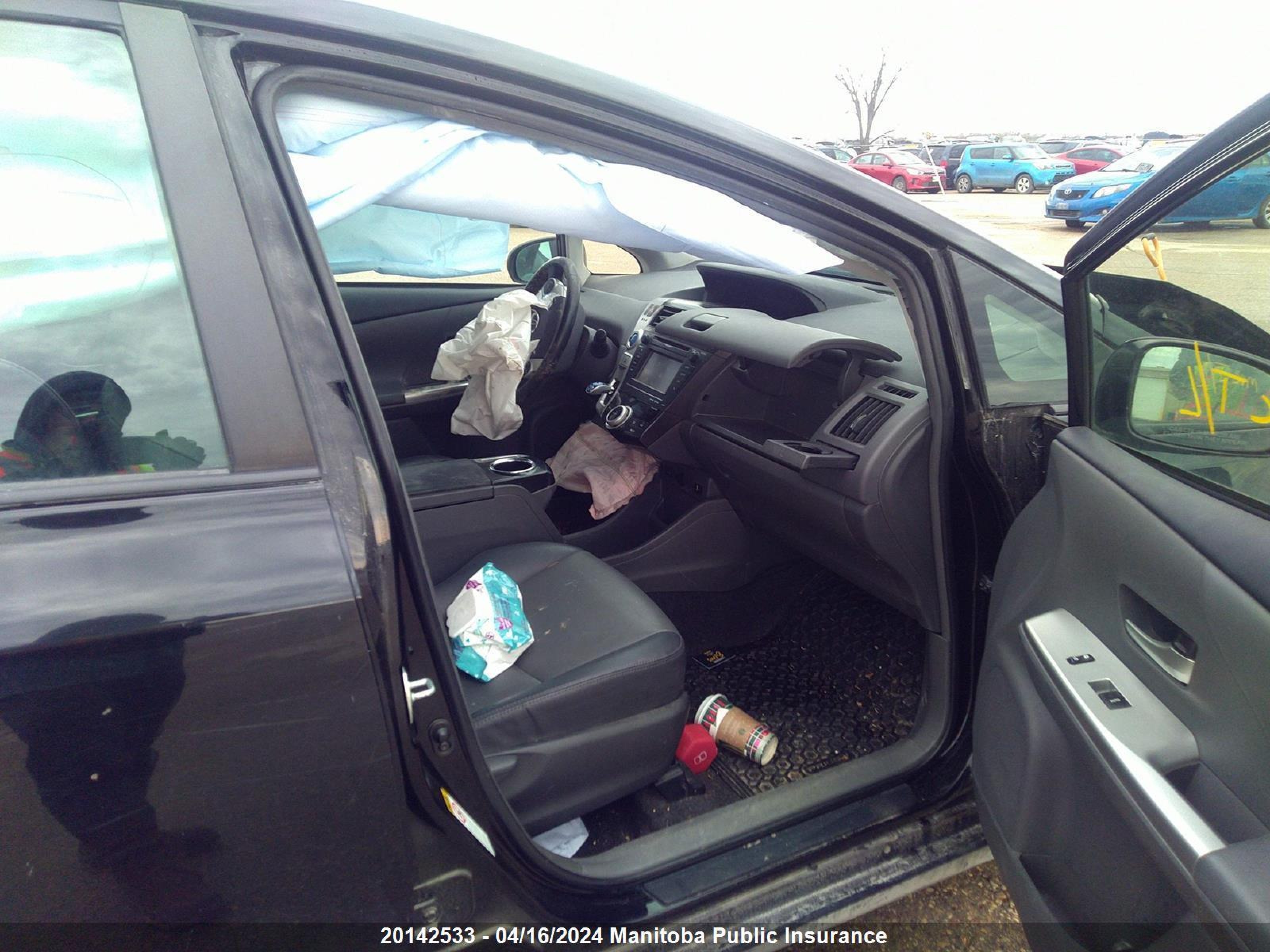 Photo 4 VIN: JTDZN3EU2EJ005224 - TOYOTA PRIUS V (+) 