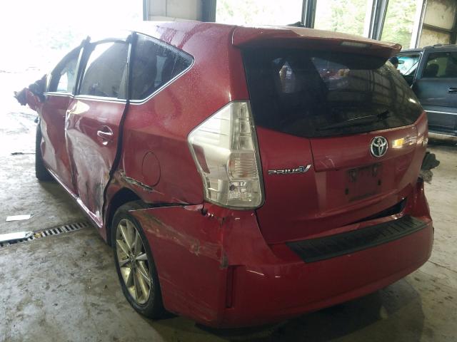 Photo 2 VIN: JTDZN3EU2EJ008642 - TOYOTA PRIUS V 