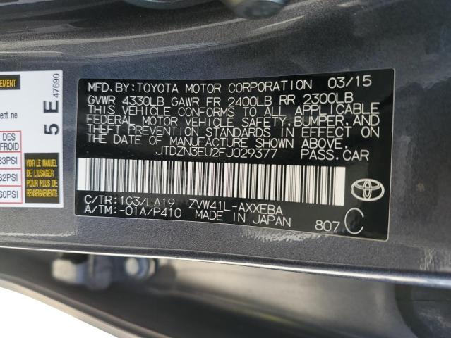 Photo 11 VIN: JTDZN3EU2FJ029377 - TOYOTA PRIUS V 